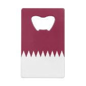 Katar-Flag Geldbeutel Flaschenöffner (Rückseite)