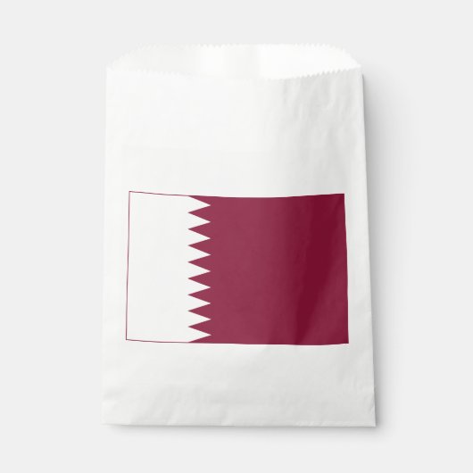 Katar-Flag Geschenktütchen (Vorderseite)