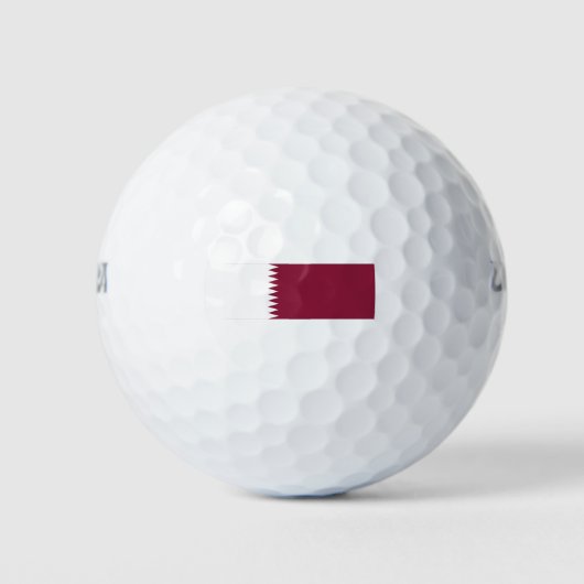 Katar-Flag Golfball (Vorderseite)