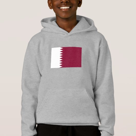 Katar-Flag Hoodie (Vorderseite)