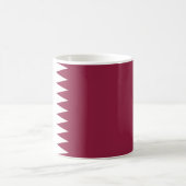 Katar-Flag Kaffeetasse (Mittel)
