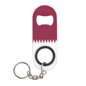 Katar-Flag Mini Flaschenöffner (Vorderseite)