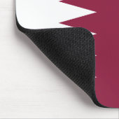 Katar-Flag Mousepad (Ecke)