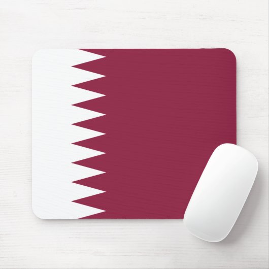 Katar-Flag Mousepad (Mit Mouse)