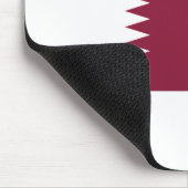 Katar-Flag Mousepad (Ecke)