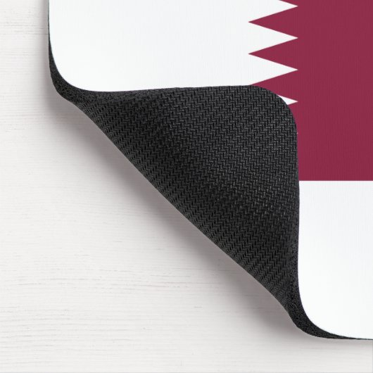 Katar-Flag Mousepad (Ecke)