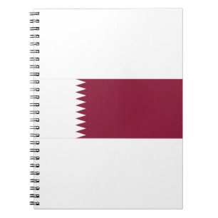 Katar-Flag Notizblock