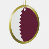 Katar Flag Ornament (Rechts)