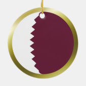 Katar Flag Ornament (Hinten)