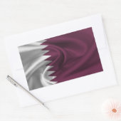 Katar-Flag Rechteckiger Aufkleber (Umschlag)