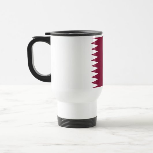 Katar-Flag Reisebecher (Links)
