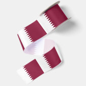 Katar-Flag Satinband (Rückseite)