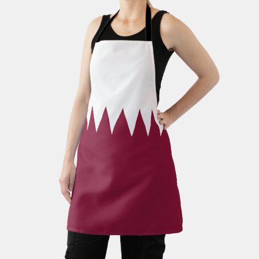 Katar-Flag Schürze (InSitu)