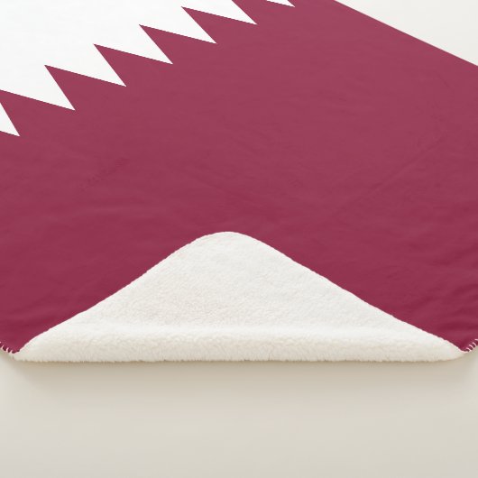 Katar-Flag Sherpadecke (3/4)
