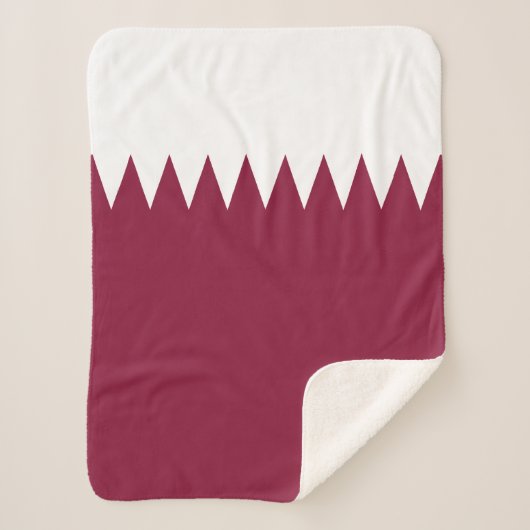 Katar-Flag Sherpadecke (Vorderseite)