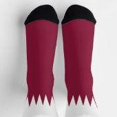Katar-Flag Socken (Oben)