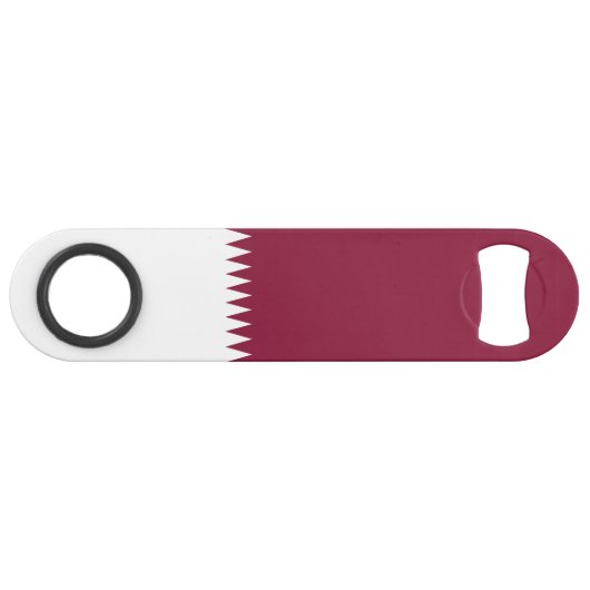 Katar-Flag Speed Flaschenöffner (Vorderseite (Horizontal))