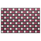 Katar-Flag Stoff (Fat Quarter (45,7 x 55,9 cm))
