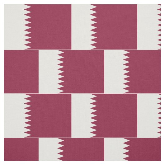 Katar-Flag Stoff (Muster)