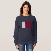 Katar-Flag Sweatshirt (Vorne ganz)