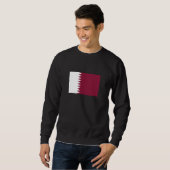Katar-Flag Sweatshirt (Vorne ganz)