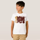 Katar-Flag T-Shirt (Vorne ganz)