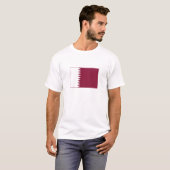 Katar-Flag T-Shirt (Vorne ganz)