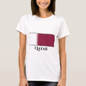 Katar-Flag T-Shirt (Vorderseite)