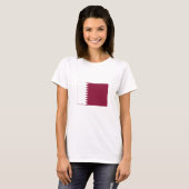 Katar-Flag T-Shirt (Vorne ganz)