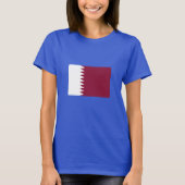 Katar-Flag T-Shirt (Vorderseite)