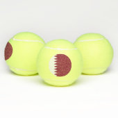 Katar-Flag Tennisbälle (Multi)