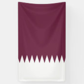 Katar-Flagge Banner (Vertikal)