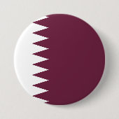 Katar-Flagge Button (Vorderseite)