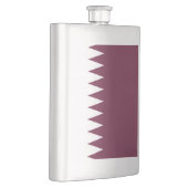 Katar-Flagge Flachmann (Rechts)