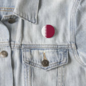 Katar-Flagge, Flagge Katars Button (Beispiel)