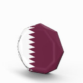 Katar-Flagge Fotoblock (Rechts)
