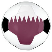 Katar-Flagge Fußball (Gedreht)