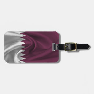 Katar-Flagge Gepäckanhänger