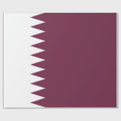Katar-Flagge Geschenkpapier (Flach)