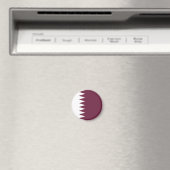 Katar-Flagge Magnet (In Situ (Geschirrspüler))