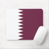 Katar-Flagge Mousepad (Mit Mouse)