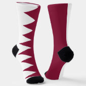 Katar-Flagge Socken (Gewinkelt)