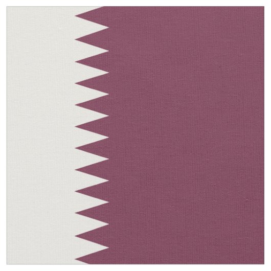 Katar-Flagge Stoff (Nahaufnahme)