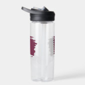 Katar-Flagge Trinkflasche (Rechts)