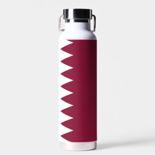 Katar-Flagge Trinkflasche
