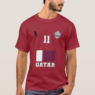 Katar Football Soccer Team #11 T - Shirt