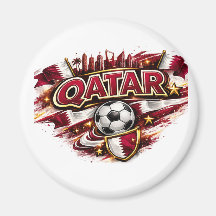 Katar Fußball-Fan-Tasse | Patriotischer Fußballanh