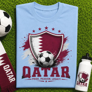 Katar Fußballfan Fußball Weltmeisterschaft Anhänge T-Shirt