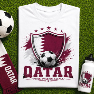 Katar Fußballfan Fußball Weltmeisterschaft Anhänge T-Shirt