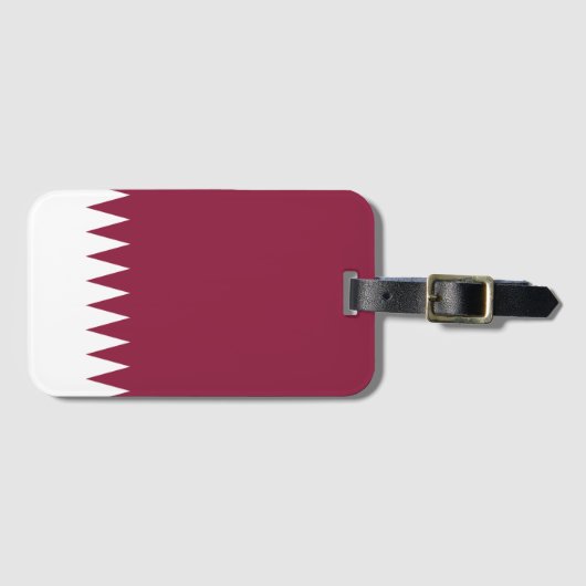 Katar Gepäckanhänger (Vorderseite (Horizontal))